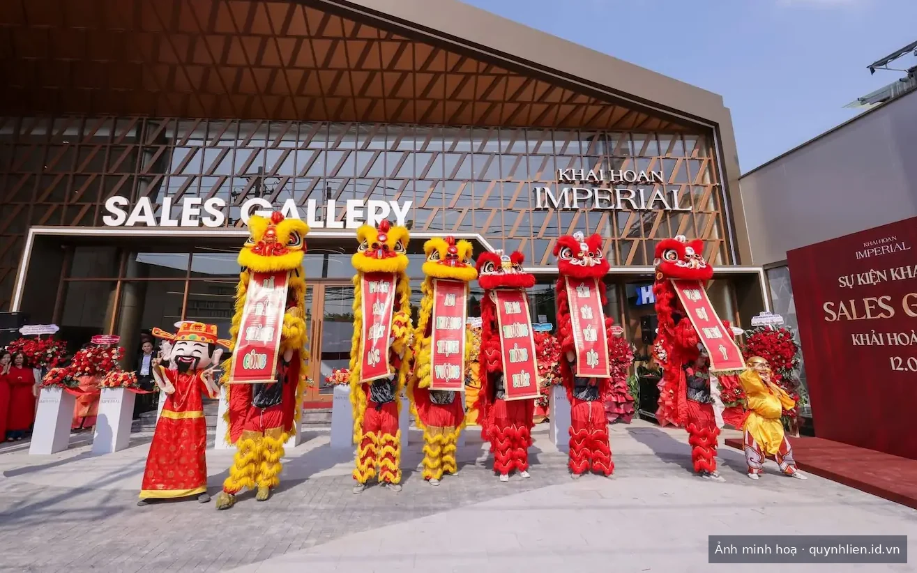 Khai trương Sales Gallery và nhà mẫu Khải Hoàn Imperial