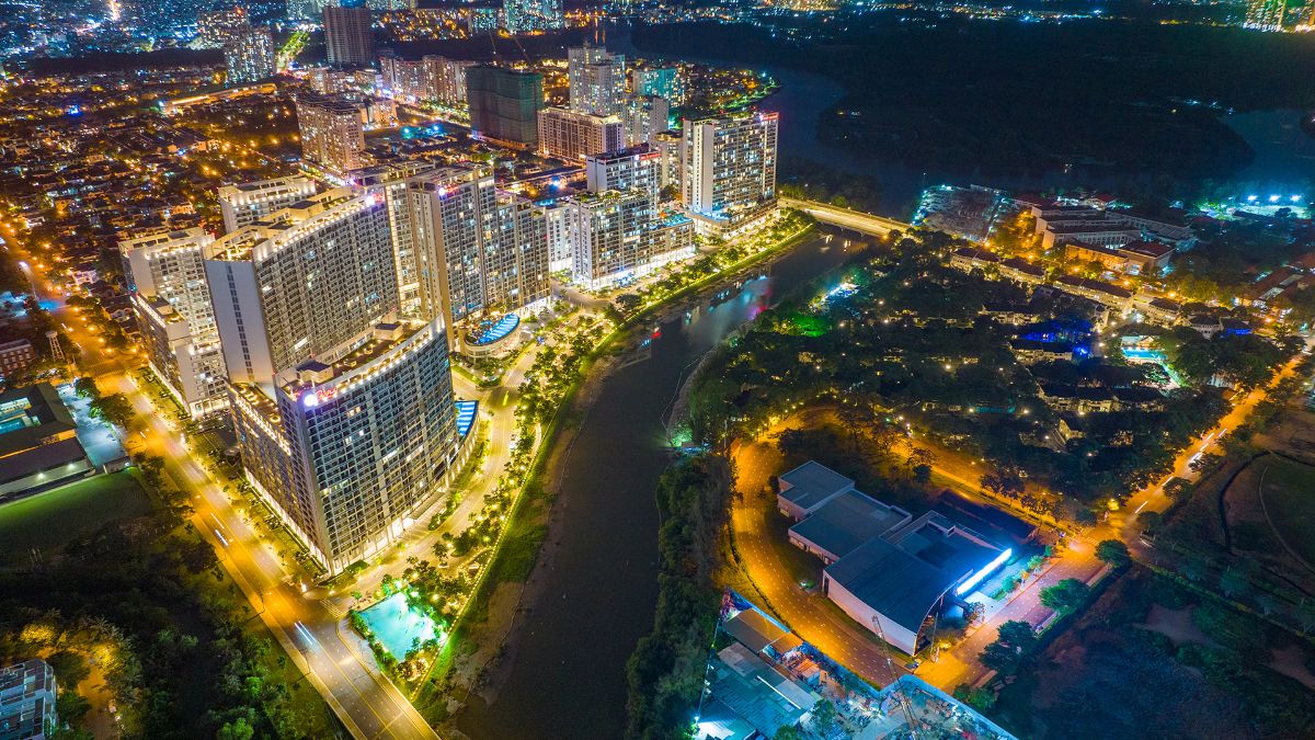 Phối cảnh The Peak Midtown Phú Mỹ Hưng
