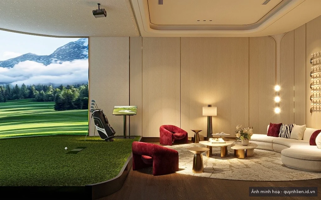 Phòng tập Virtual Golf tại Khải Hoàn Imperial